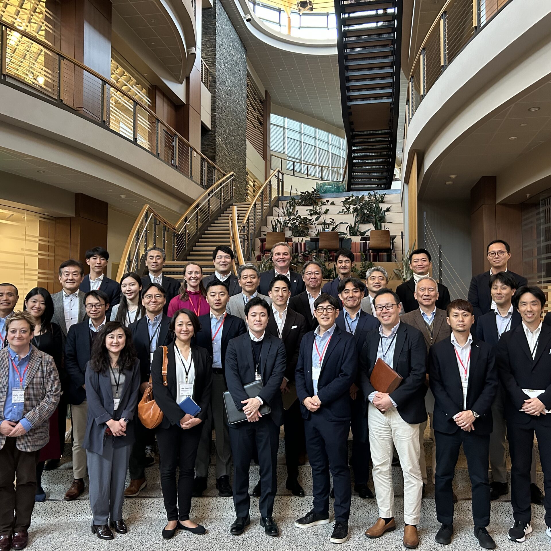 A group photo of JETRO (Japan External Trade Organization) at the Wisconsin J-Bridge Event, held in Madison on Nov. 6, 2025.