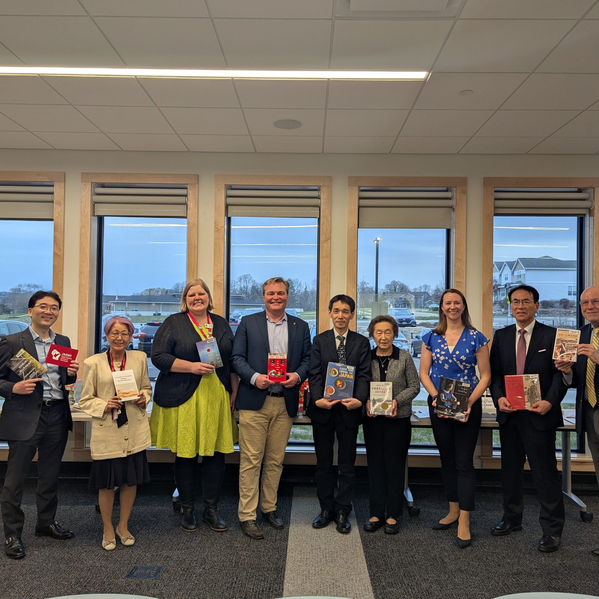 JASWI Library of Japan Gift | April 17, 2025, Oregon Public Library, Oregon, WI